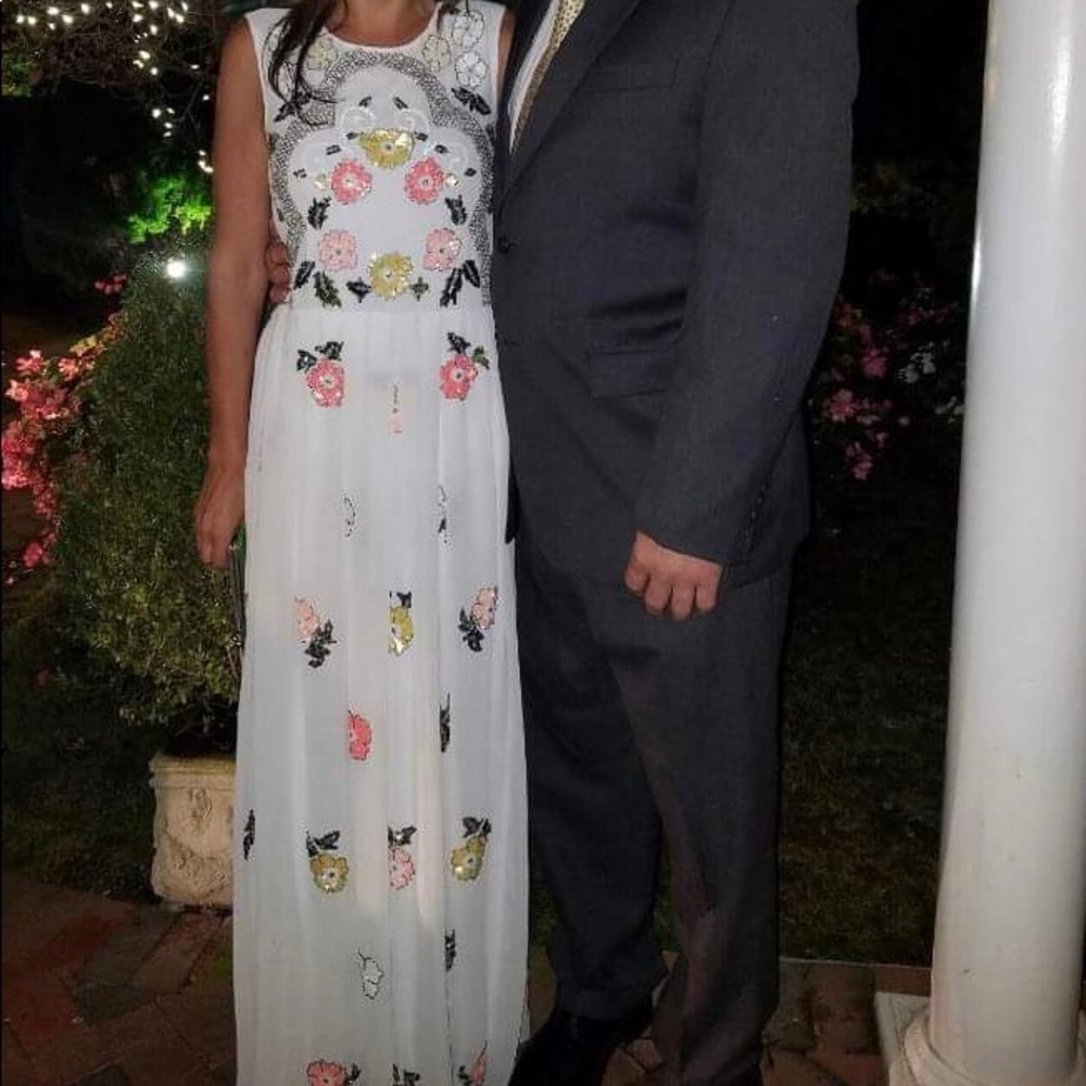 Needle & Thread Sequin Gown